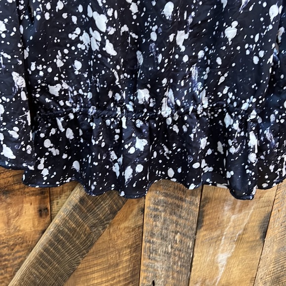 Michael Kors Peasant Peplum Blouse - Picture 4 of 6